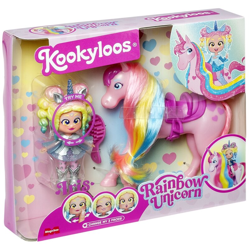 Lalka KOOKYLOOS Rainbow Unicorn PKLSP104IN130