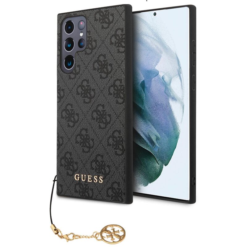 Etui GUESS 4G Charms Collection do Samsung Galaxy S24 Ultra Czarny