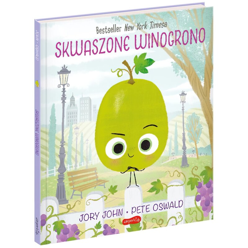 Książka Smaczna Banda i emocje Skwaszone Winogrono Jory John (twarda okładka)