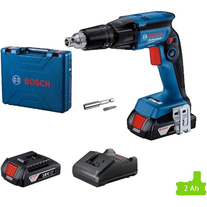 Wkrętarka akumulatorowa BOSCH Professional GTB 185-LI 06019K7020 zestaw akumulatorów