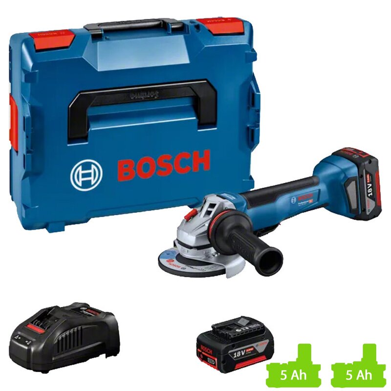 Szlifierka kątowa akumulatorowa BOSCH Professional GWS 18V-10 P 06019J4101