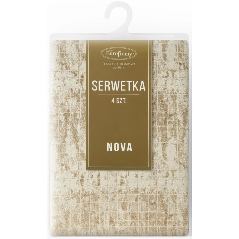 Serwety EUROFIRANY Alina 30 x 40 cm Beżowy