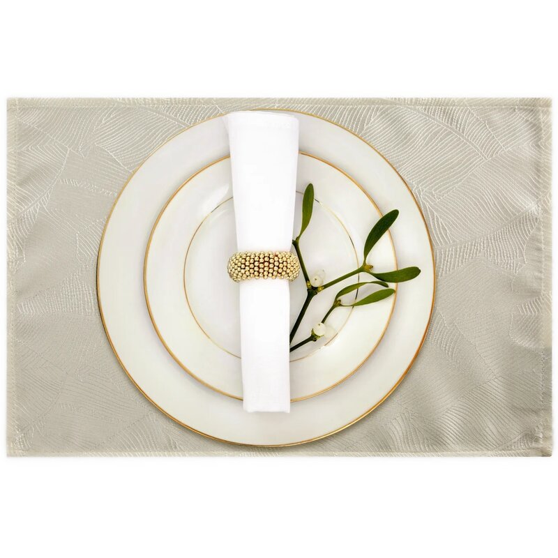 Serwetka EUROFIRANY Isala 30 x 40 Kremowo-biały