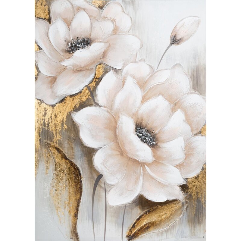 Obraz EUROFIRANY 321 70 x 100 Biały