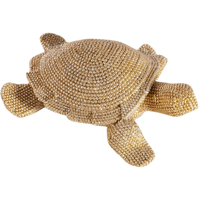 Figurka dekoracyjna EUROFIRANY Eldo Żółw Złoty