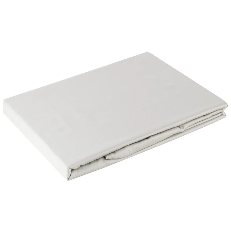 Prześcieradło EUROFIRANY Nova 160 x 210 cm Jasnoszary