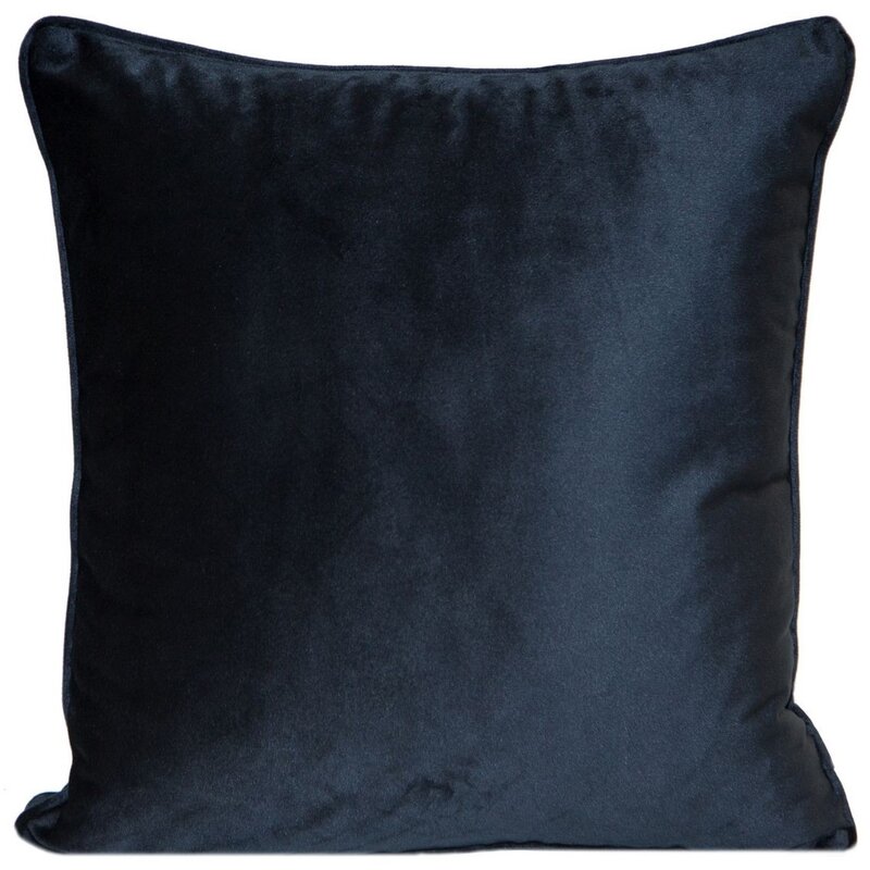 Poszewka EUROFIRANY Sibel 45 x 45 cm Czarny