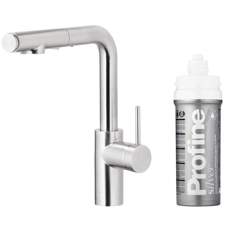 Bateria kuchenna KFA z filtrem SILVER S DUERO PURE BASIC 6623-114-22 Inox