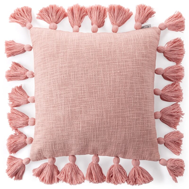 Poszewka EUROFIRANY Asti 45x45 cm Różowa