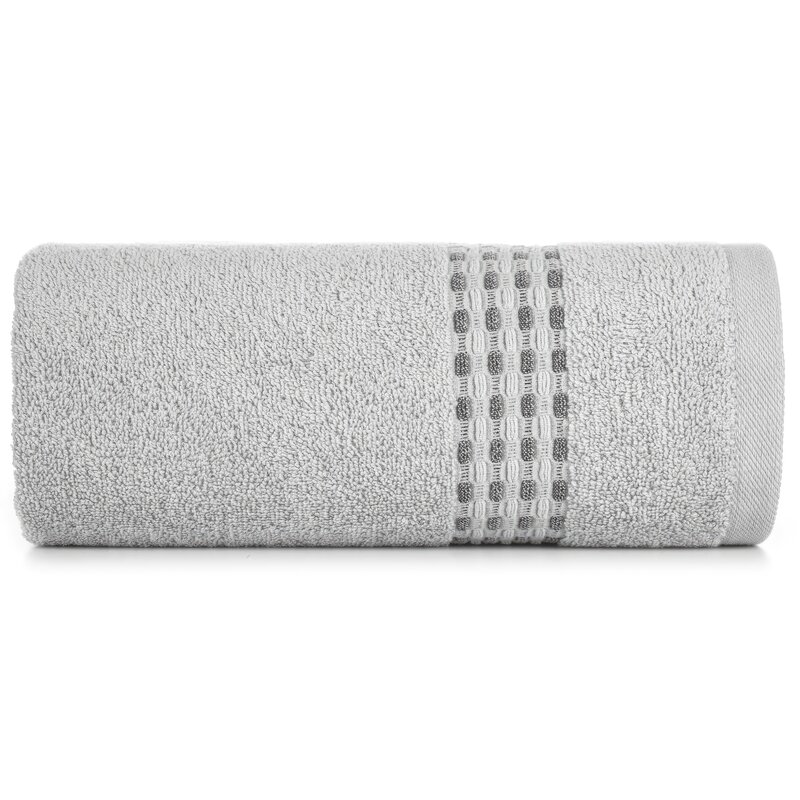 Ręcznik Riva (04) 50 x 90 cm Srebrny
