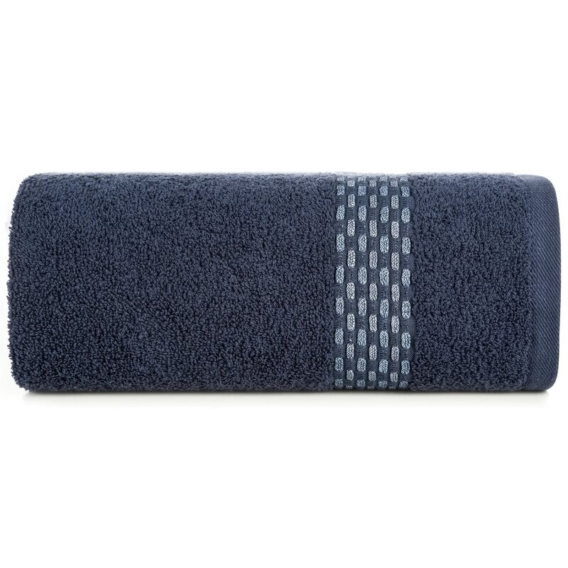 Ręcznik Riva (07) 70 x 140 cm Granatowy