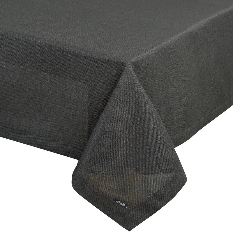 Obrus EUROFIRANY Stella 2 140 x 220 cm Czarny