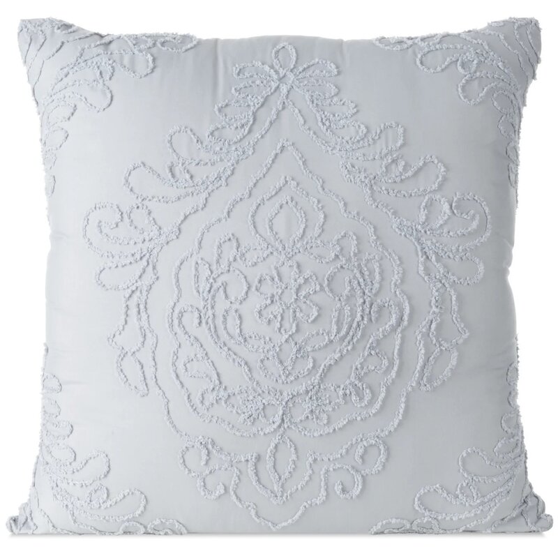 Poszewka EUROFIRANY Mira 60 x 60 cm Jasnoszary
