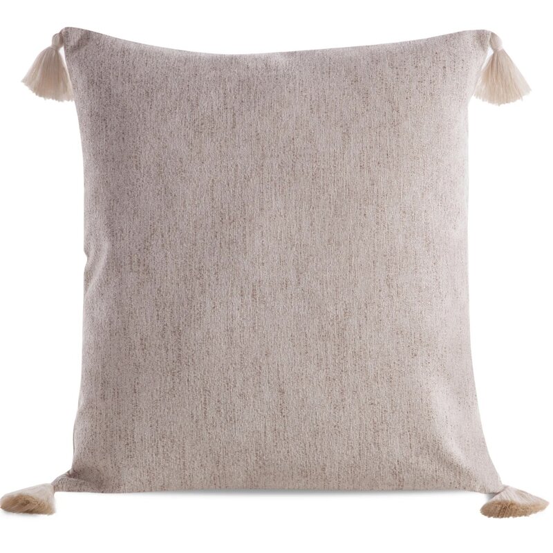 Poszewka EUROFIRANY Levi 45 x 45 cm Kremowy