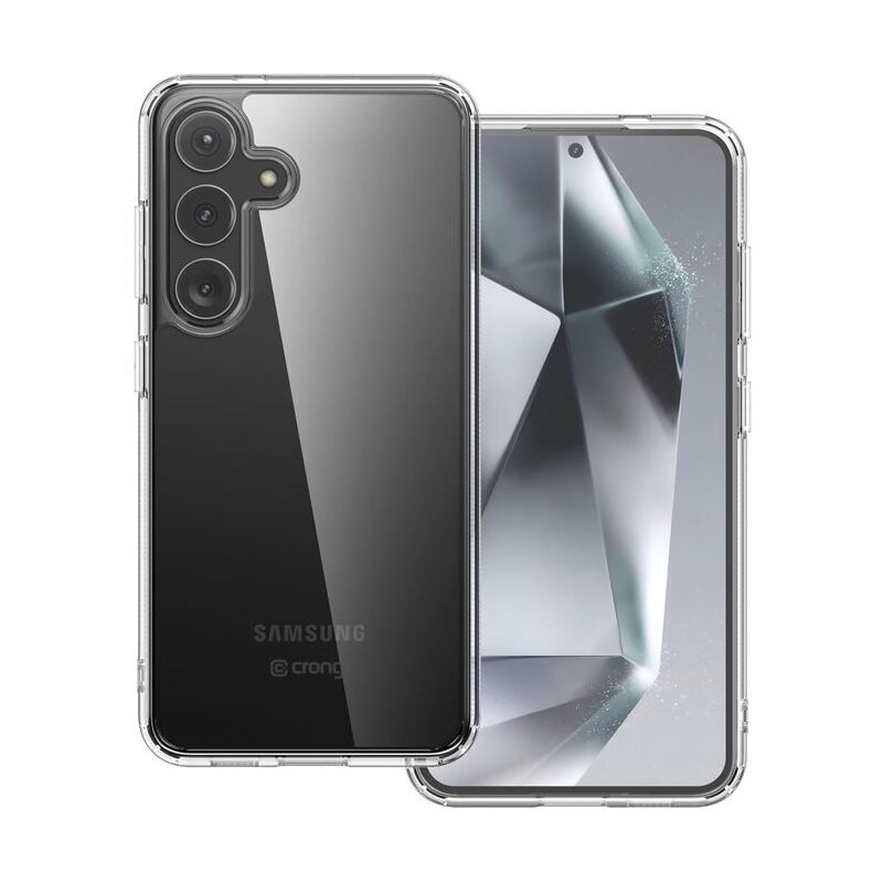 Etui CRONG Crystal Shield Cover do Samsung Galaxy S24+ Przezroczysty