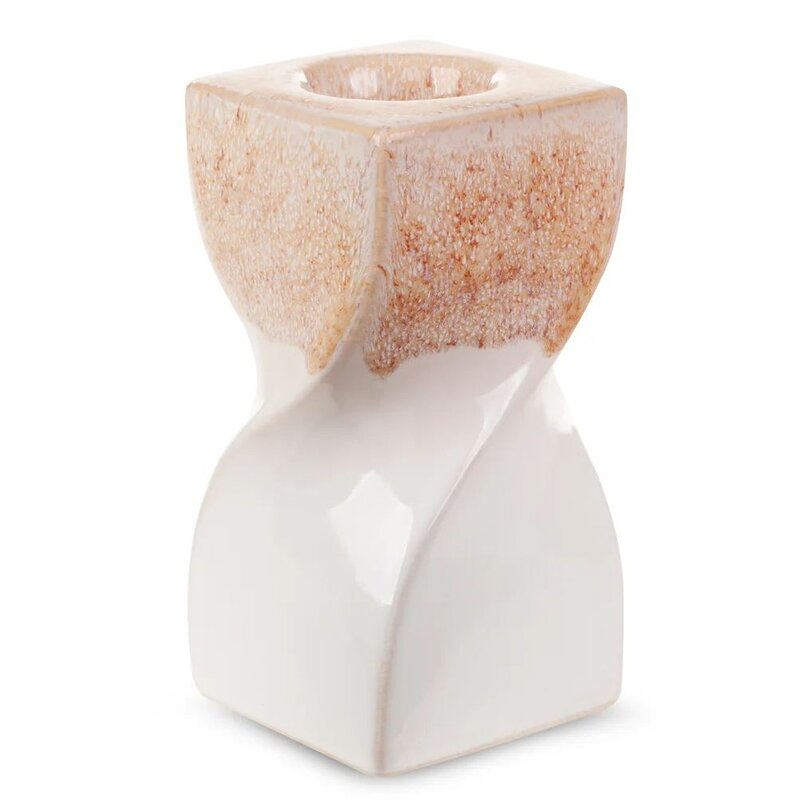 Świecznik stojący EUROFIRANY Ruben 402747 Kremowo-beżowy