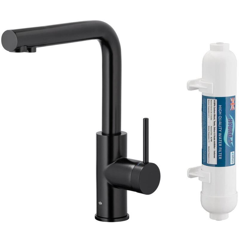Bateria kuchenna KFA z filtrem HYDRO+ DUERO PURE BASIC 6623-912-81 Czarna