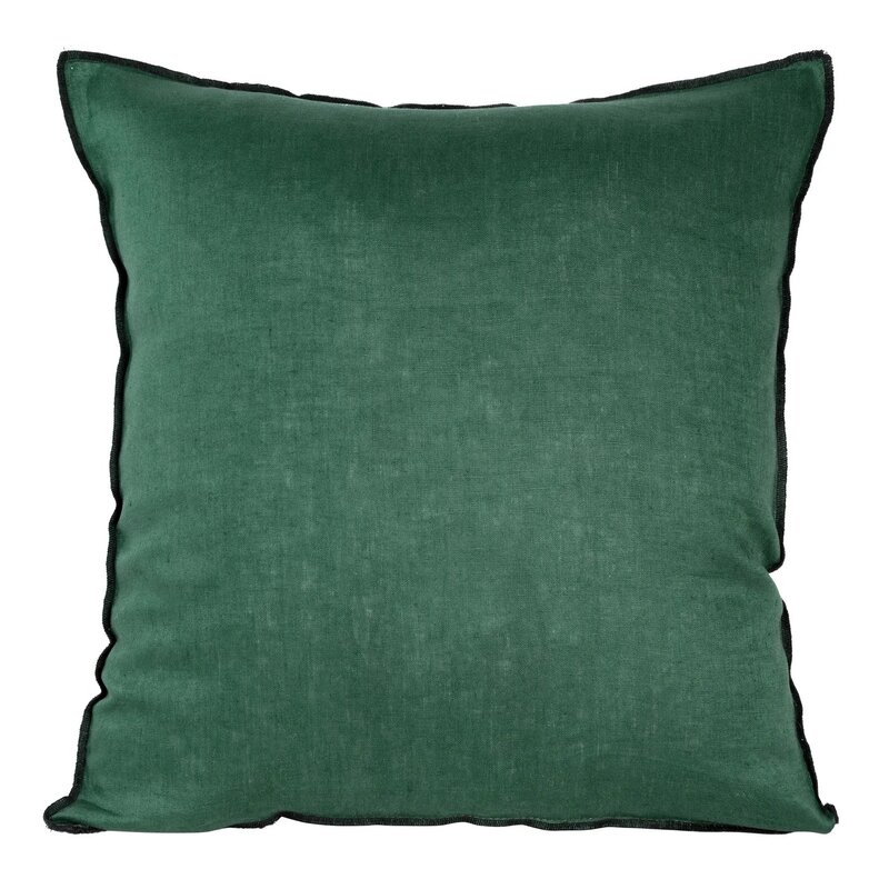Poszewka EUROFIRANY Len 5 45 x 45 cm Zielony