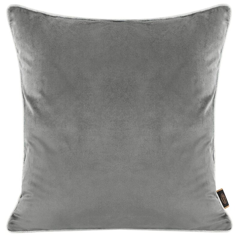 Poszewka EUROFIRANY Velvet 404631 45 x 45 cm Szary