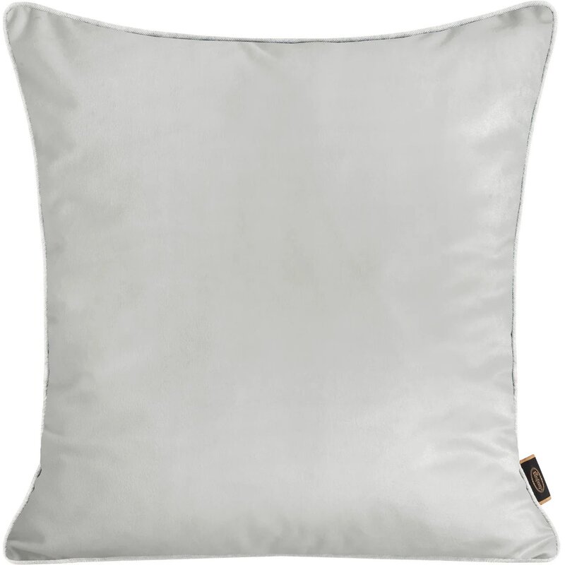 Poszewka EUROFIRANY Velvet 404633 45 x 45 cm Jasnopopielaty