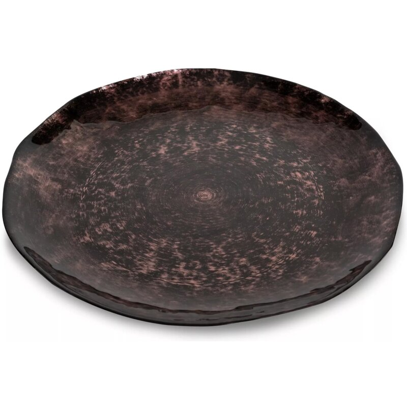 Patera dekoracyjna EUROFIRANY Pati (03) 31 x 31 x 2 cm Brązowy