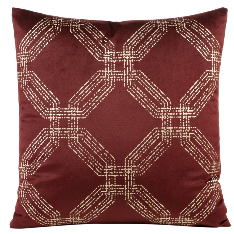 Poszewka EUROFIRANY Blink 30 45 x 45 cm Ceglasty