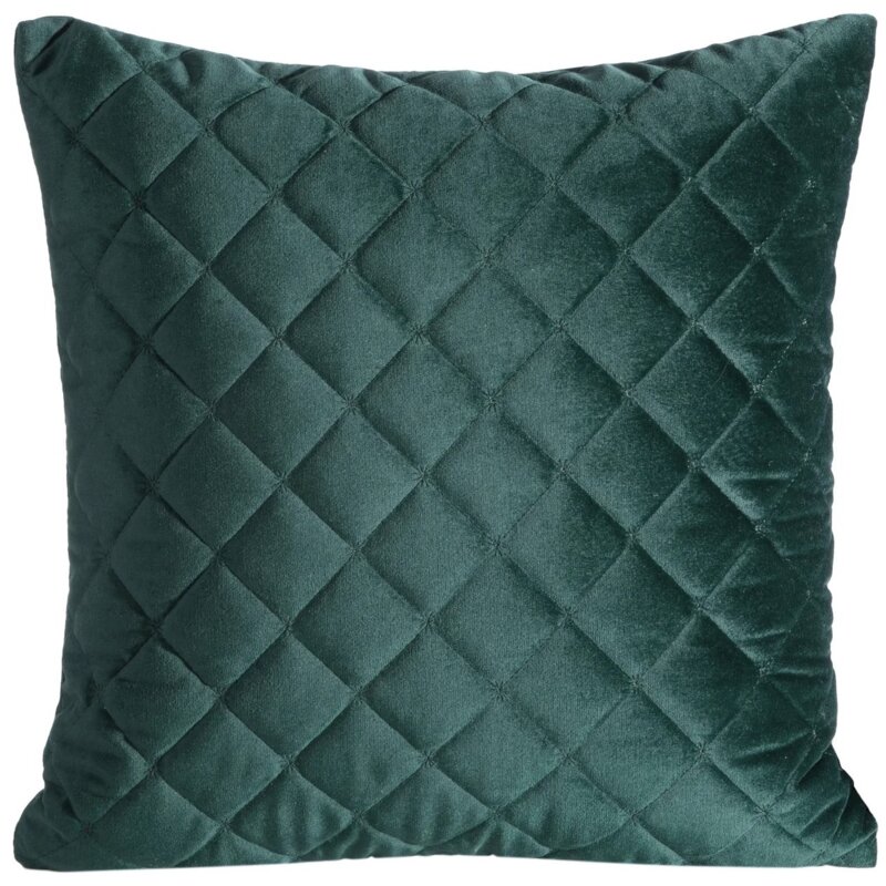 Poszewka EUROFIRANY Ria 1 45 x 45 cm Ciemnozielony