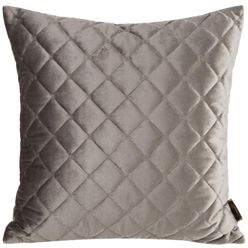 Poszewka EUROFIRANY Ria1 45x 45 cm Ciemnobeżowy