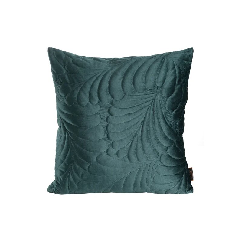 Poszewka EUROFIRANY Ria4 378873 45X45 cm Ciemnoturkusowy