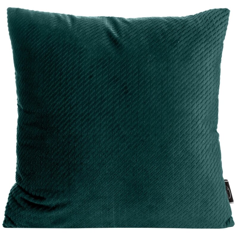 Poszewka EUROFIRANY Eliza 40 x 40 cm Ciemnomiętowy