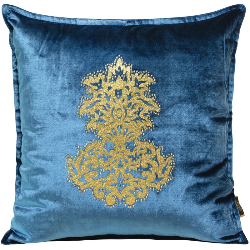 Poszewka EUROFIRANY Royal 4 45 x 45 cm Niebieski