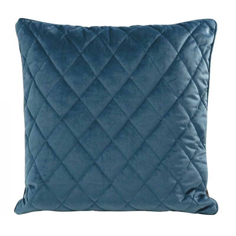 Poszewka EUROFIRANY Velvet 27 45 x 45 cm Granatowy