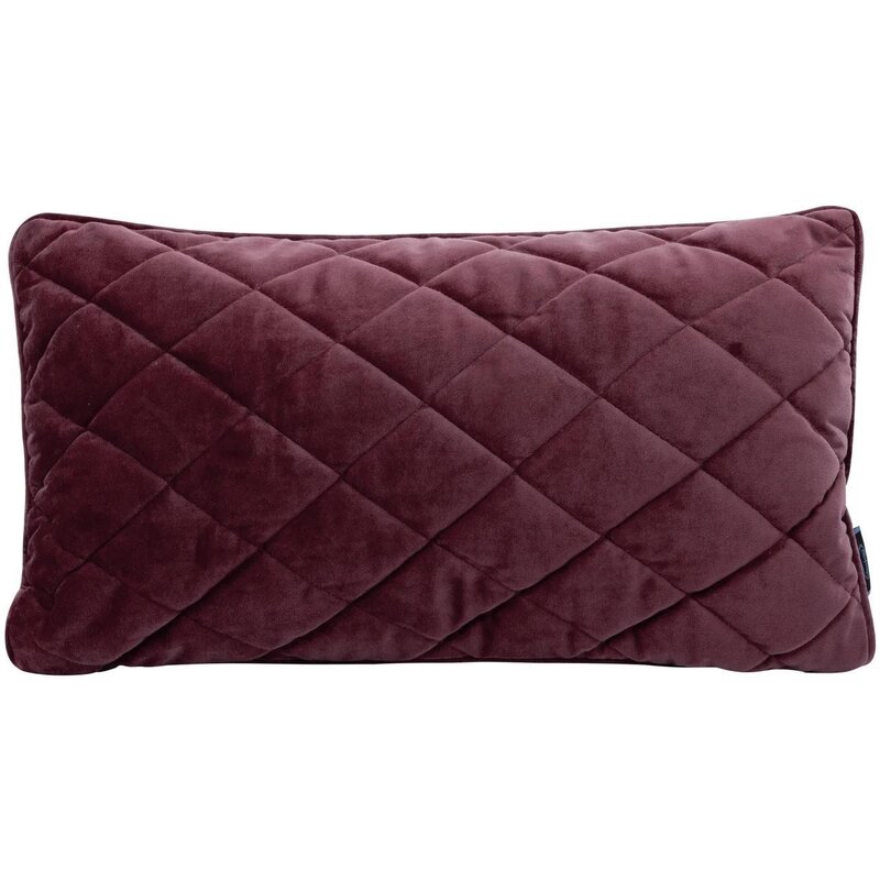 Poszewka EUROFIRANY Velvet 29 30 x 50 cm Bordowy