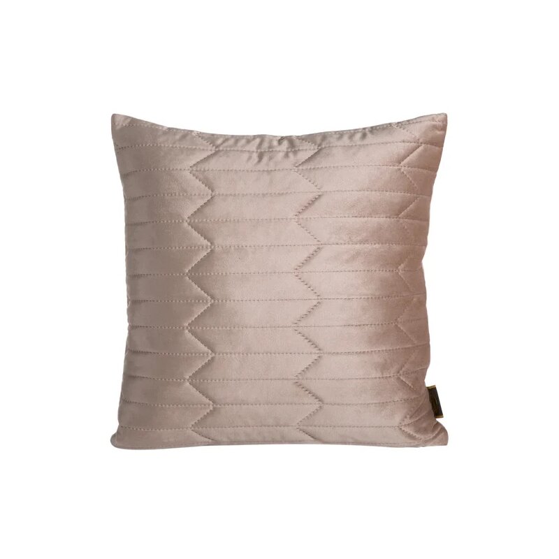 Poszewka EUROFIRANY Sofia 377875 45X45 cm Brązowy