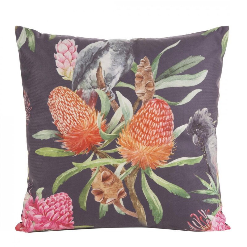 Poszewka EUROFIRANY Mink 20 45 x 45 cm Czarny