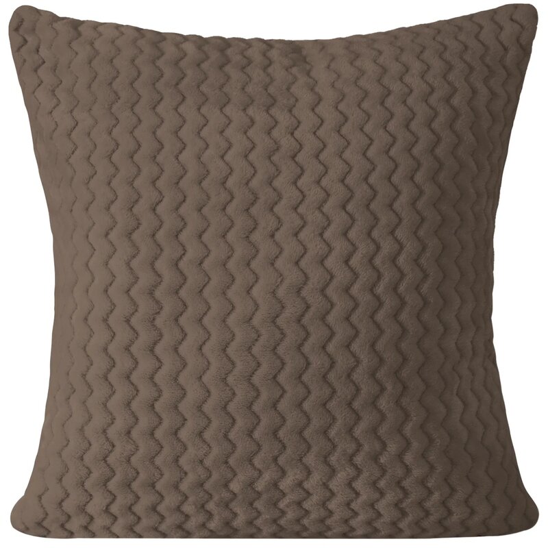 Poszewka EUROFIRANY Onyx 40 x 40 cm Brązowy