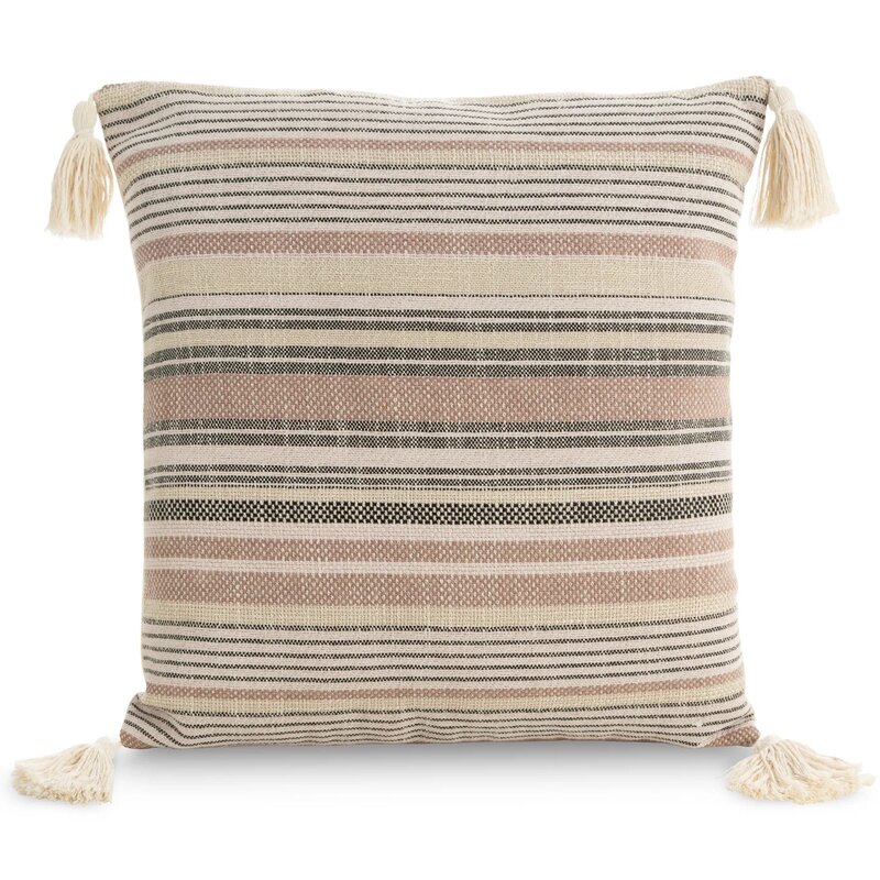 Poszewka EUROFIRANY Boho 4 45 x 45 cm Pudrowy róż