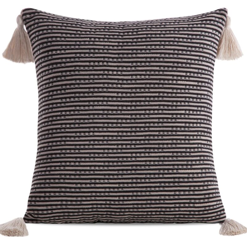 Poszewka EUROFIRANY Boho 6 45 x 45 cm Czarny
