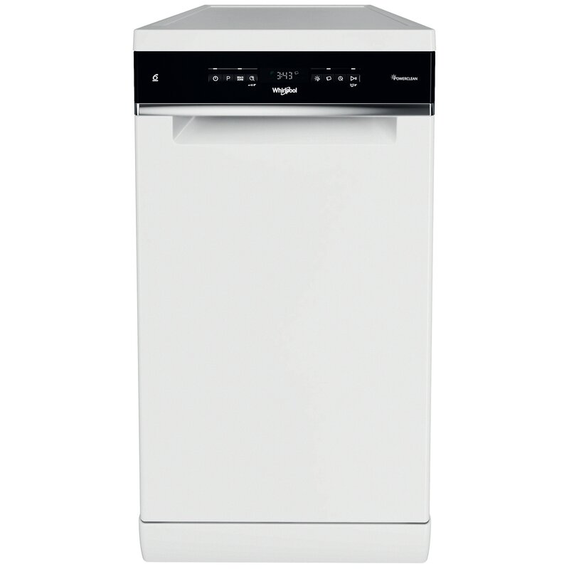 Zmywarka WHIRLPOOL WSFO 3B23 P PowerClean Pro Technologia 6.Zmysł 45cm Biała