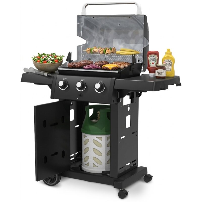 Grill ogrodowy gazowy BROIL KING Royal 320 Shadow 8.8 kW 55 x 36.5 cm
