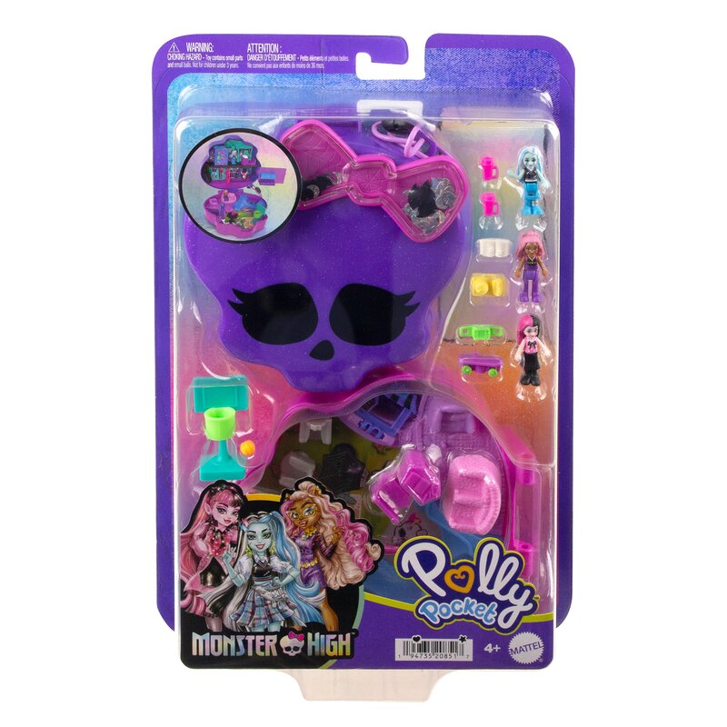 Lalka POLLY POCKET Monster High Zestaw kompaktowy HVV58