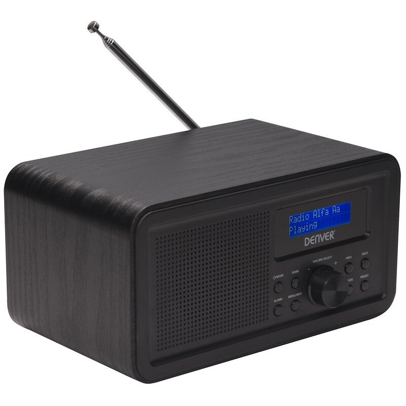 Radio DENVER DAB-30 Cyfrowe Przenośne Czarny