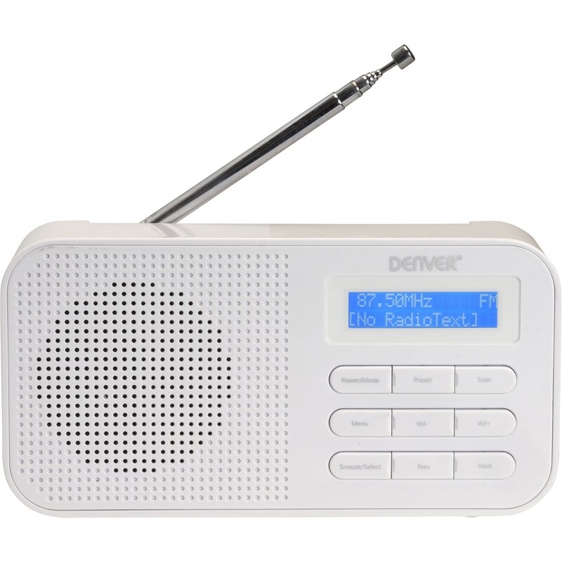 Radio DENVER DAB-42 Przenośne Biały