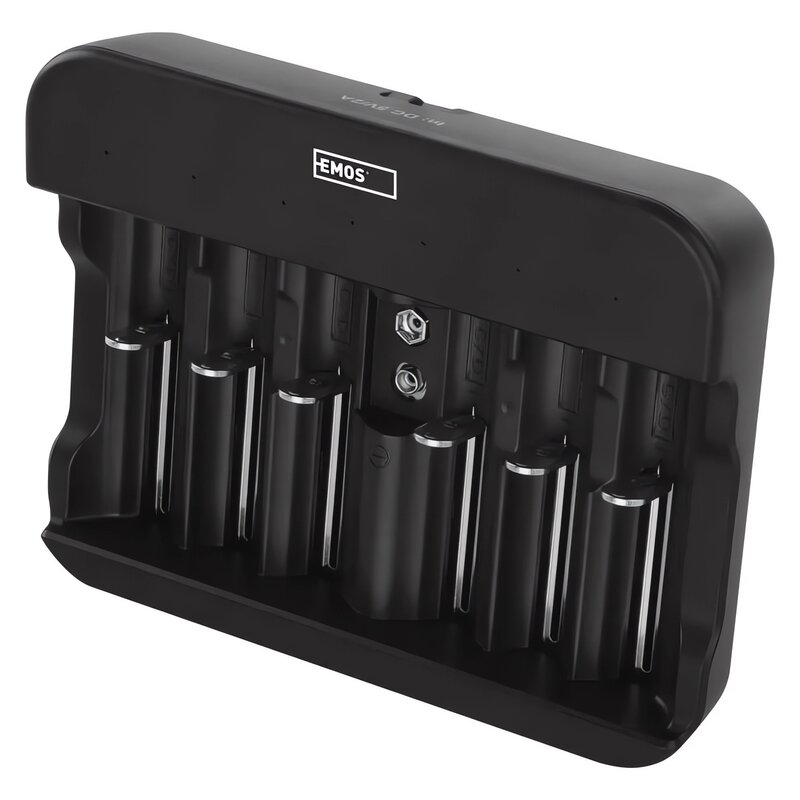 Ładowarka EMOS BCN-60U do akumulatorów AA/AAA/C/D/9V
