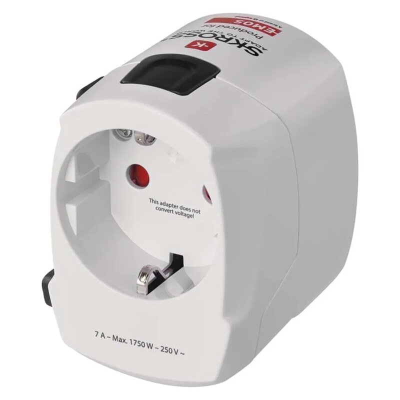 Adapter podróżny SKROSS P0056N (Europa - Globalny)