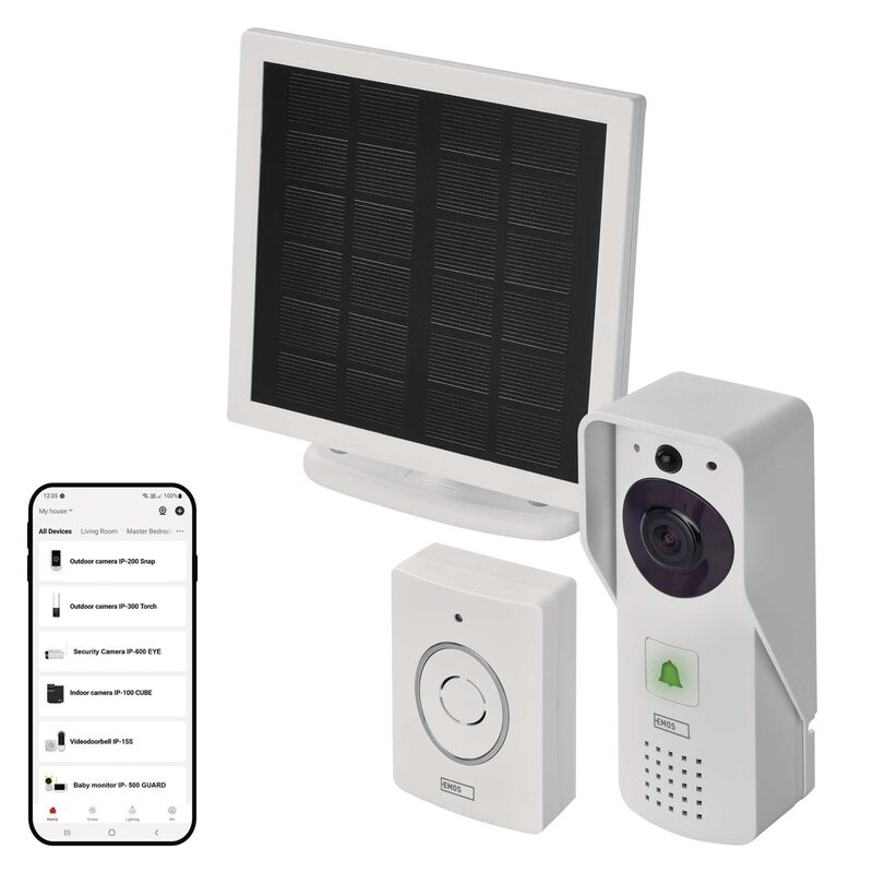 Wideodomofon EMOS GoSmart IP-09D H4030 Bezprzewodowy Wi-Fi