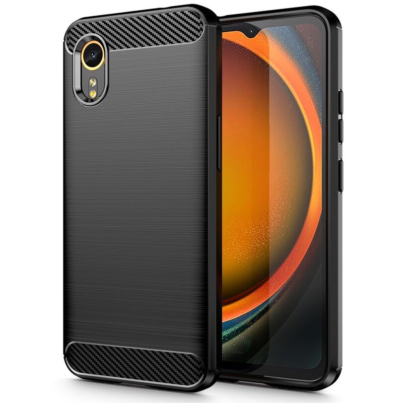 Etui TECH-PROTECT TPUCarbon do Samsung Galaxy XCover 7 Czarny