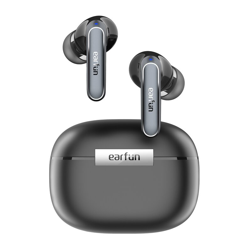 Earfun Air2 Dokanałowe Bluetooth 5.3 Czarny
