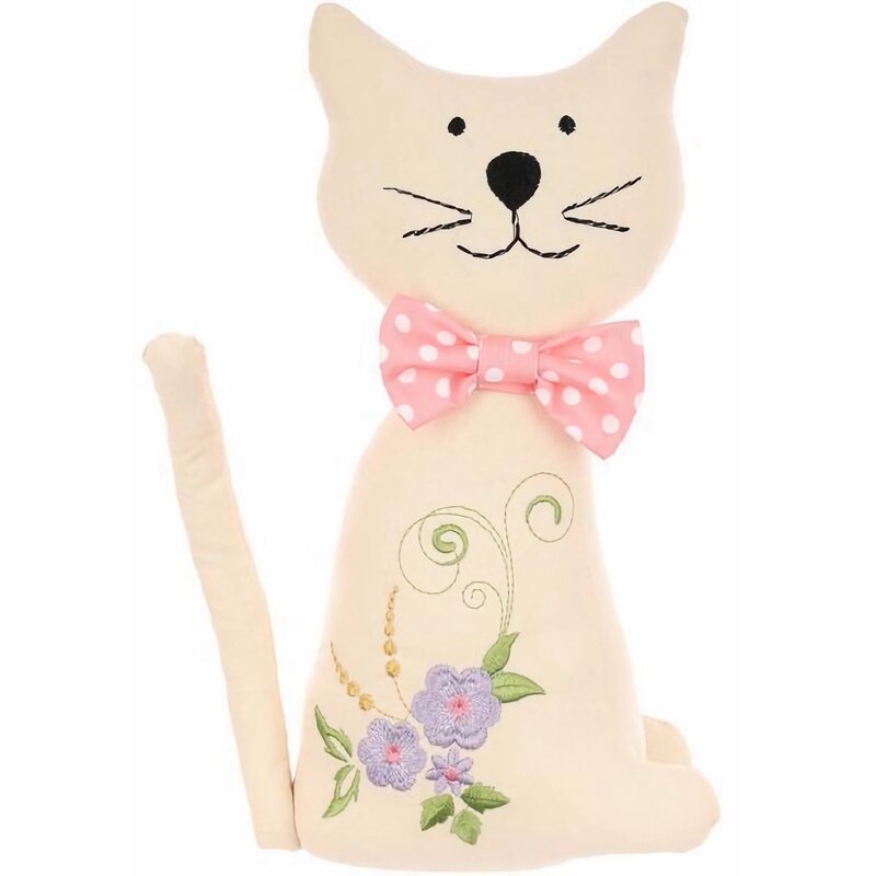 Kot wielkanocny SASKA GARDEN 1052915 Biały 28 cm