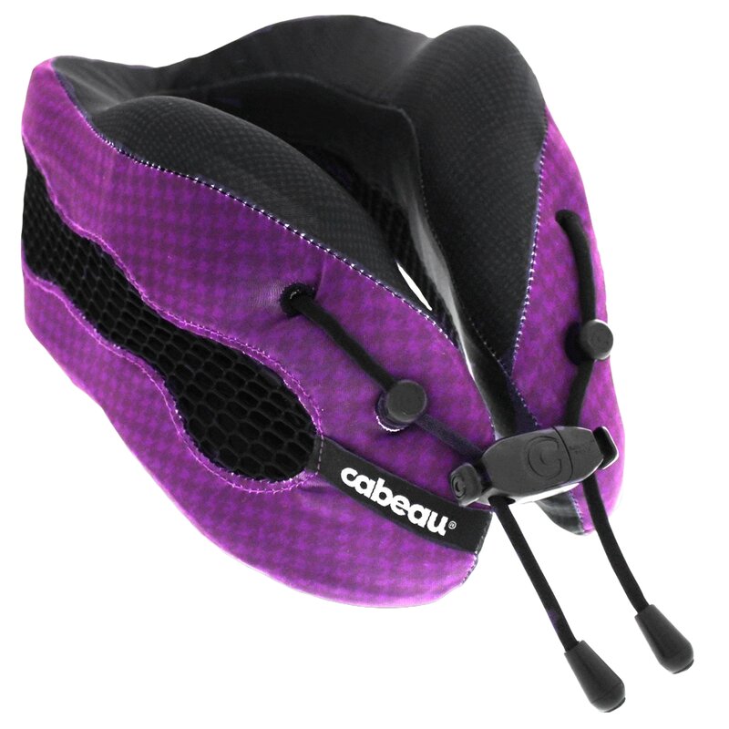 Poduszka podróżna CABEAU Evolution Cool TPEC2818 Fioletowo-czarny